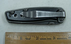 Winchester Parfive Black Carbon Steel Single Blade Locking Knife — photo 2