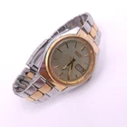 Vintage Seiko 5 Automatic 6309-8029 Gold Tone Men’s Watch 17J Japan Clean Dial