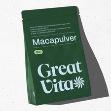 GreatVita Bio Maca Pulver 800 g aus Peru aus biologischem Anbau
