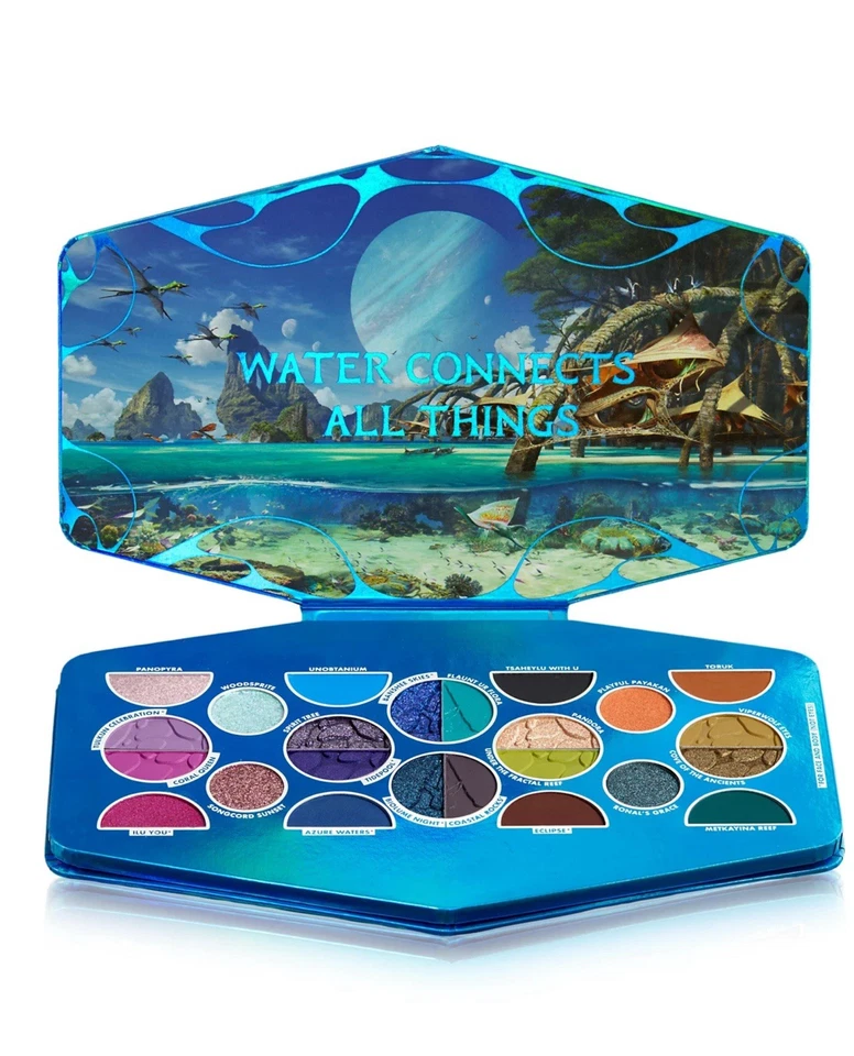NYX Cosmetics X Avatar The Way Of Water 彩色眼影盘 Lim Edition — 第 2/2 张图片