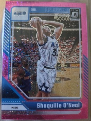 Shaquille O’Neal 2024-25 Donruss Optic Basketball Pink Glitter SSP #/275
