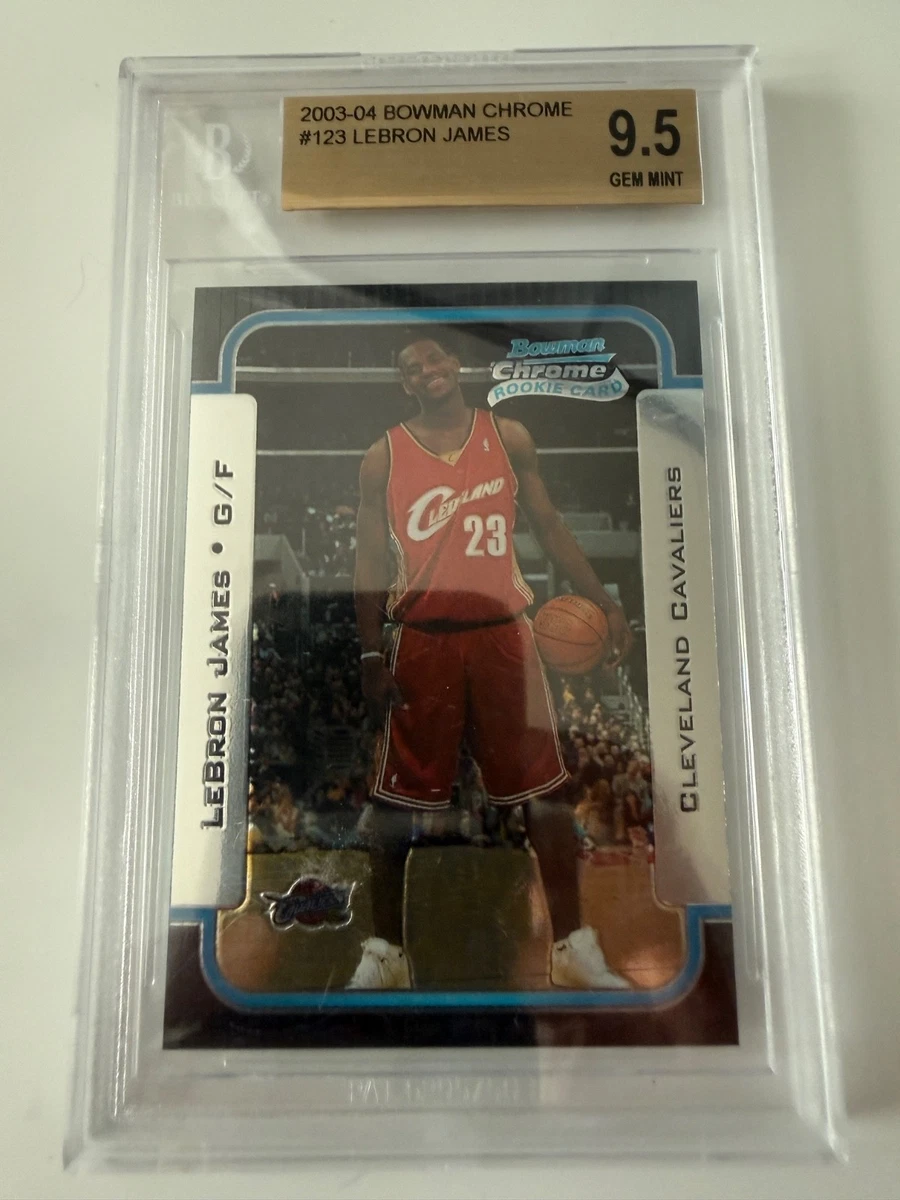 Topps LeBron James Grade 9.5 Basketball Sports Trading Cards