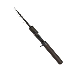 Ultra Short 28cm Telescopic Fishing Rod Fishing Travel Rod Portable Fishing3847