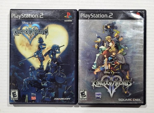 Kingdom Hearts 1 and 2 (PS2 Bundle) Squaresoft/Enix