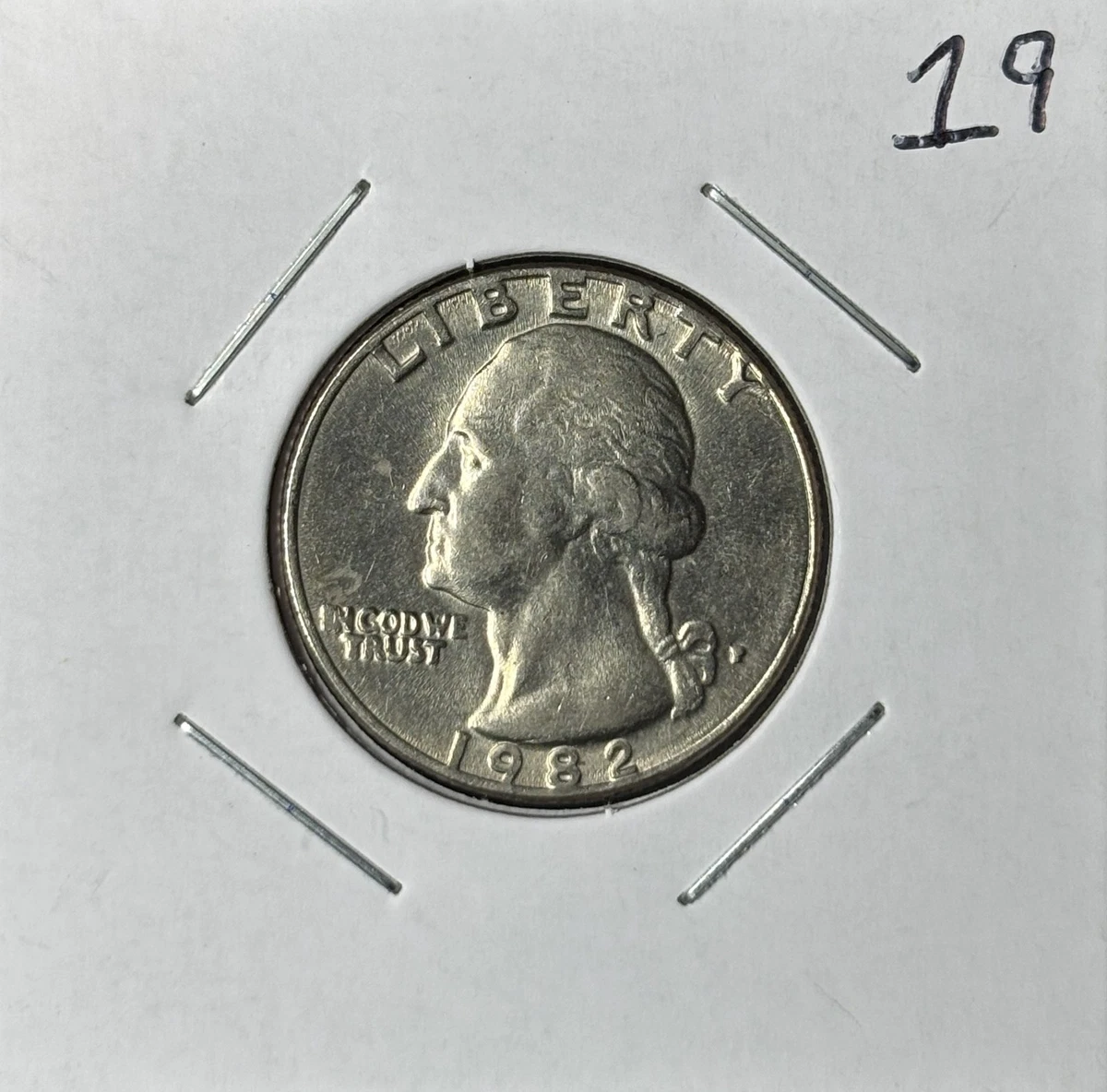Philadelphia 1982 Washington Quarters (1932-1998) for sale | eBay