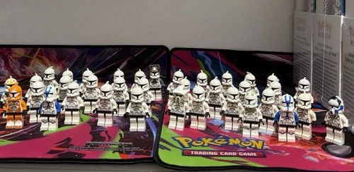 LEGO Minifigure Clone Trooper Star Wars Clone Wars, sw0201 (Phase 1) Lot Mix36x