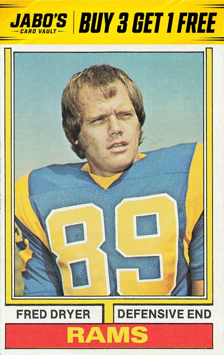 1974 Topps #471 Fred Dryer