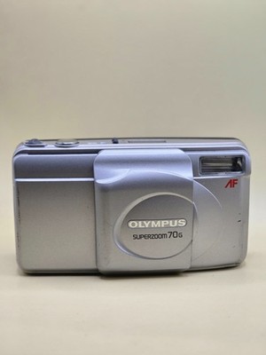 Olympus Superzoom 70G 35mm Film Camera 38-70mm AF Tested Works Read Description