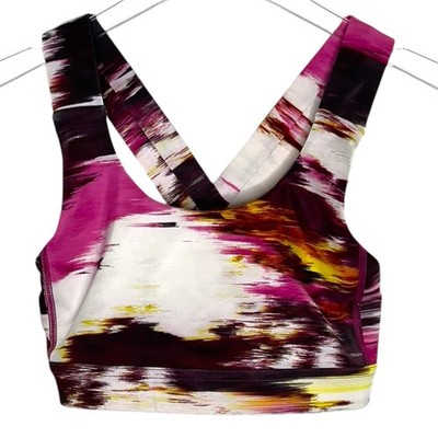 Lululemon 4 Womens Pigment Wind Berry Rumble Multi All Sport Bra