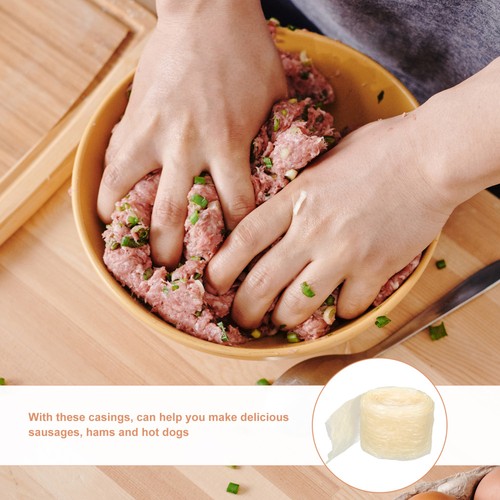 Natural Ham Sausage Protein Casing Sausage Casing Skin Natural Dry Skin - Picture 7 of 12