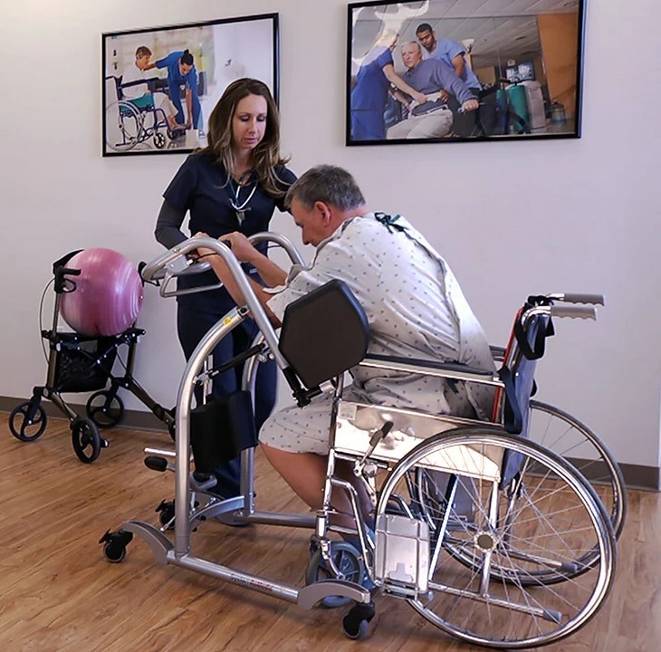 HANDICARE SYSTEMROMEDIC QUICKMOVE SIT-TO-STAND SARA STEDY TRANSFER STAND-UP LIFT