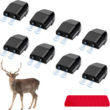 8 PCS Deer Whistles for Car, Automotive Deer Warning Whistle Devices, Animal War