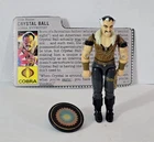 S-267 VINTAGE 1980'S HASBRO GI JOE CRYSTAL BALL FIGURE - COMPLETE