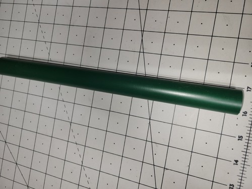 Dia. 1" x Asta in poliuretano durometro 11-3/4" 95 A, verde, P/N 12952 - Foto 4 di 5