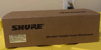 Shure MX202W-A/C Microflex Overhead Microphone - Bright White 1EACH LOWEST PRICE