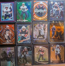 New England Patriots ROOKIE Trading Card Lot, 12 Cards W/ 1 #'d card