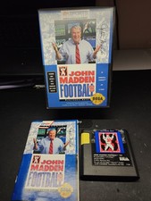 JOHN MADDEN FOOTBALL 93 FIRST ROUND Cib w/ Manual