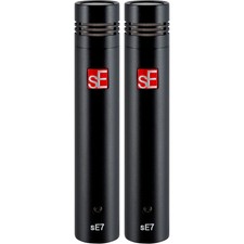 sE Electronics sE7 SmallDiaphragm Condenser Microphone Matched Pair Black