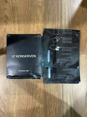 ARMY SURPLUS RARE Indonesian MRE 12hrs. FREE SHIPPING