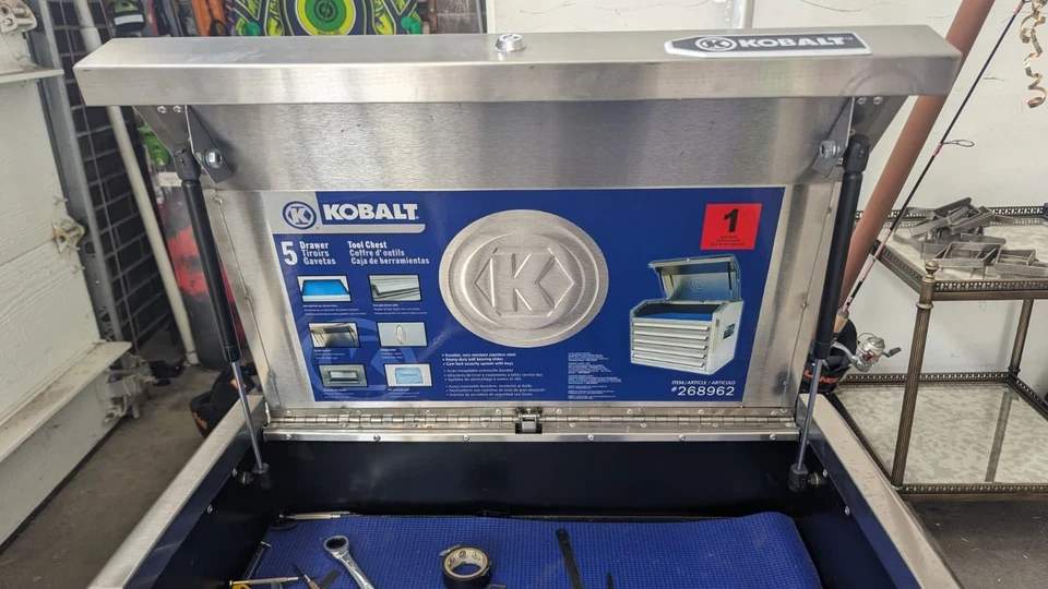 cofre herramientas cobalto Foto 2 de 2
