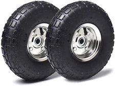 Pneumatic Tire Replacement 10-Inch Wheel