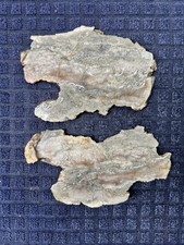Utah Purple Lavender Agate Slab Set of 2 | Rough Cut Stone For Cabbing, One End