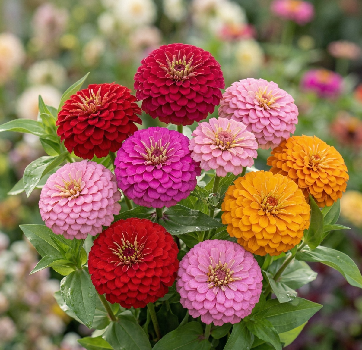 Zinnia FlorisToilet Waterフローリス【未開封】50ml Zinnia SPRITE MIX Dwarf Patio Garden Containers Pollinators Non