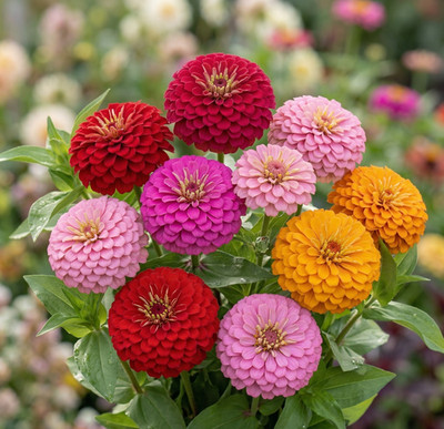 Zinnia FlorisToilet Waterフローリス【未開封】50ml Zinnia SPRITE MIX Dwarf Patio Garden Containers Pollinators Non