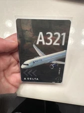 2025 Delta Air Lines A321NEO Aircraft Pilot Trading Card # 65 / 100