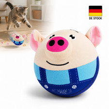 Automatisch Interaktives Hundespielzeug H&uuml;pfendes Schwein Spielball USB