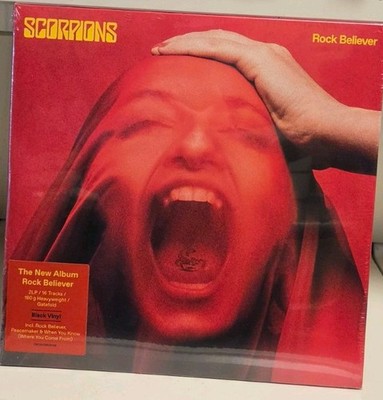 Scorpions ''Rock Believer''  180G   2LP Import 2022 SEALED Latest Release