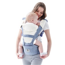 Bellababy Baby Carrier Multifunction Hip Seat Ergonomic M Position for 3-36 Mo