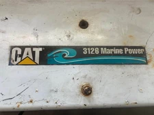 Caterpillar 3126 300 HP Marine Diesel Engine Twin Disc 2-1 Ratio Gear