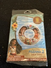 Disney Moana Swim Ring 17.5 Inch Inflatable Float for Kids Pool Fun