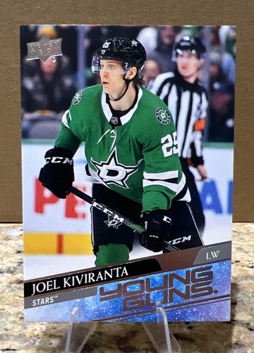 2020-21 Upper Deck Young Guns Joel Kiviranta #207 rookie card