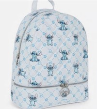 NWT Primark Disney Lilo And Stitch Quilted Backpack