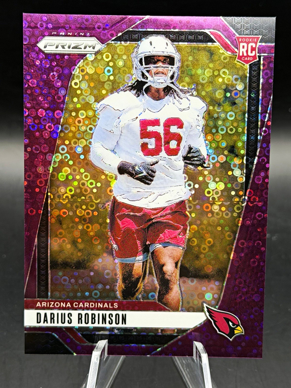 Darius Robinson Panini Prizm #325 No Huddle Purple