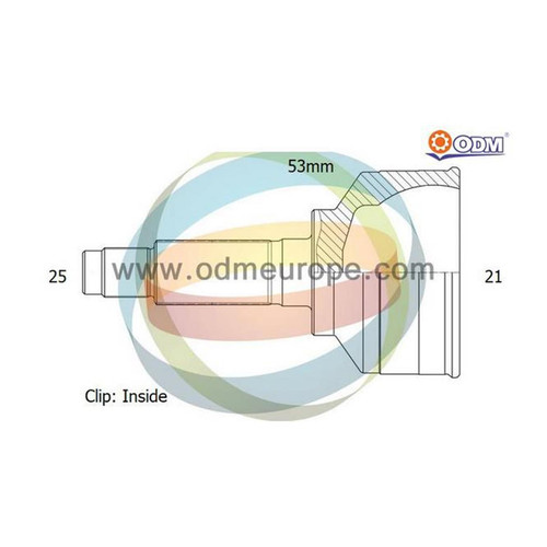 Joint Kit, drive shaft FOR Ecosport Ka+ Fusion Fiesta Genuine Top Quality 5-Yrs