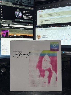 IMOGEN HEAP Speak for Yourself 20th Anniversary CMYK Splatter Vinyl
