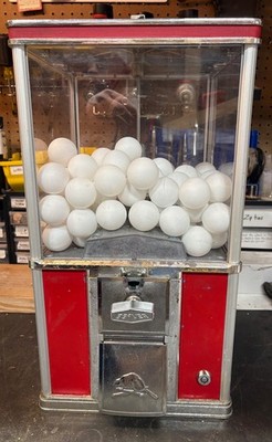 CUTE tiny Tabletop Ping Pong Ball Vending Machine NO capsule needed Table Tennis