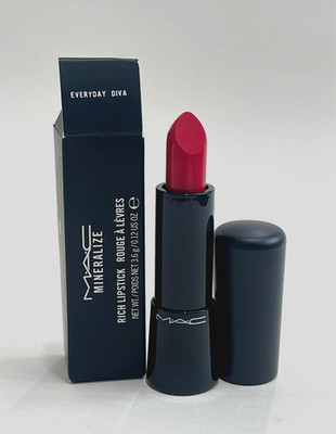 MAC Mineralize Rich Lipstick - Everyday Diva - .12 oz / 3.6 g New In Box