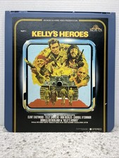 Kelly's Heroes 1970 Vintage CED Videodisc PART 1 ONLY