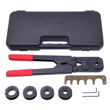 Yescom 5in1 PEX Crimping Tool Repair Kit for 3/8" 1/2" 5/8" 3/4" 1" Copper Ring