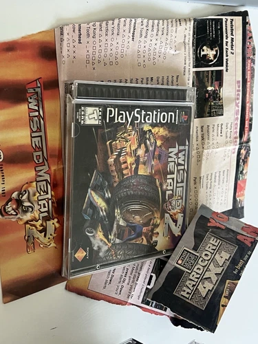 Twisted Metal 2 Sony PlayStation 1 PS1 Complete in Box CIB