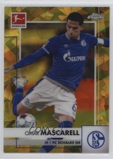 Omar Mascarell Chrome Bundesliga 2020/21 Sapphire Yellow /99 #89