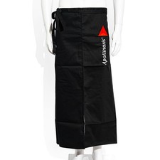 Apollinaris Wasser Sch&uuml;rze Bistrosch&uuml;rze Kellnersch&uuml;rze Mischgewebe schwarz