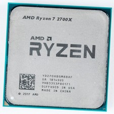 AMD Ryzen 7 2700X YD270XBGM88AF AM4 3.7GHz Ze...