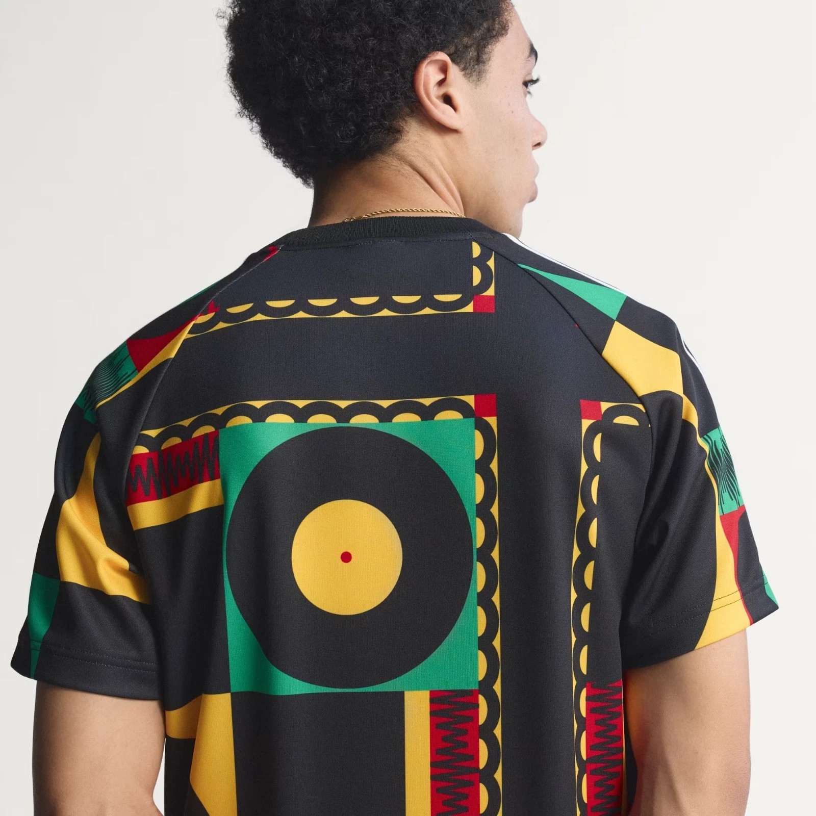 RARE adidas Originals Men's 3XL Jamaica x Bob Marley Trefoil T-Shirt KS2679 image 8