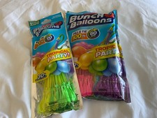 2 Pack Bunch O Balloons Tropical Party  100  30 Self-Sealing Water Balloons