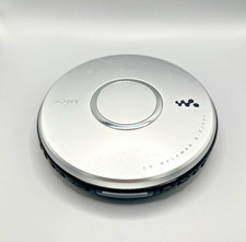 Sony D-EJ021 CD Walkman Portable CD Player Discman Silver Tested Working
